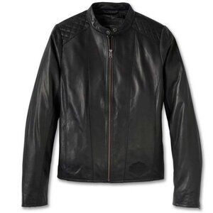 Harley-Davidson® Women's Scene Supreme Leather Jacket - Black